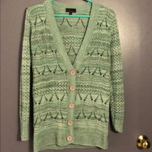 Women’s Teal Cardigan